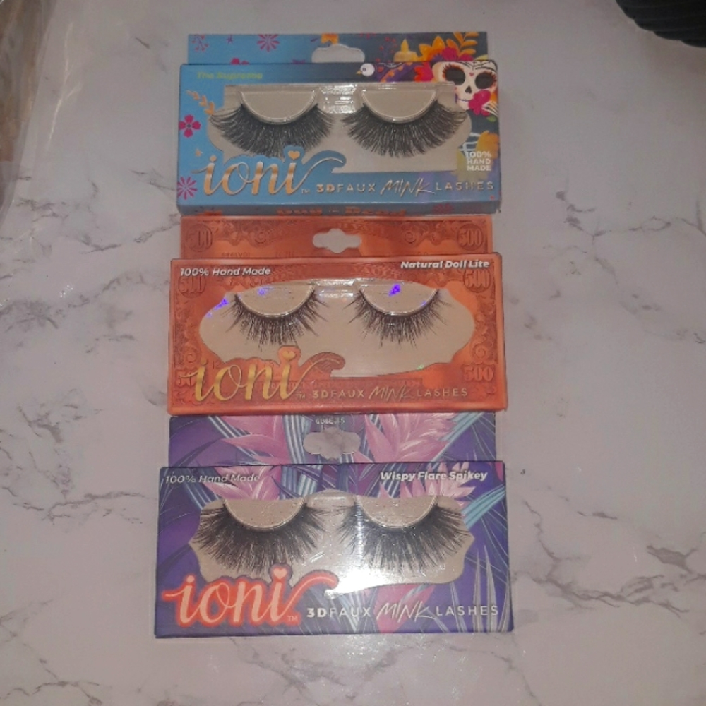 IONI 3D FAUX MINK LASHES BUNDLE